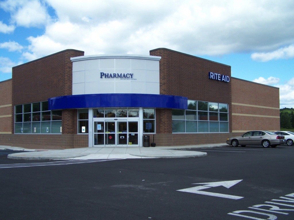 Rite Aid pharmacy exterior New York